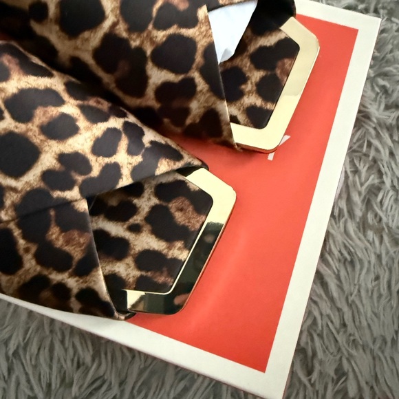 Katy Perry Collections Leopard Coffee Slides - Picture 3 of 4